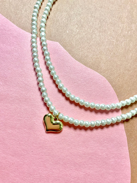 Cherry kiss necklace
