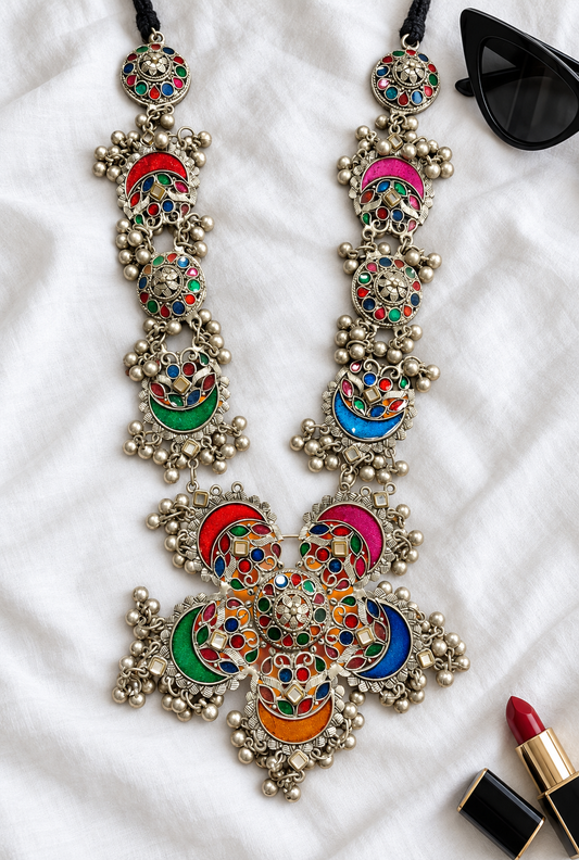 Mahajabeen afghani necklace