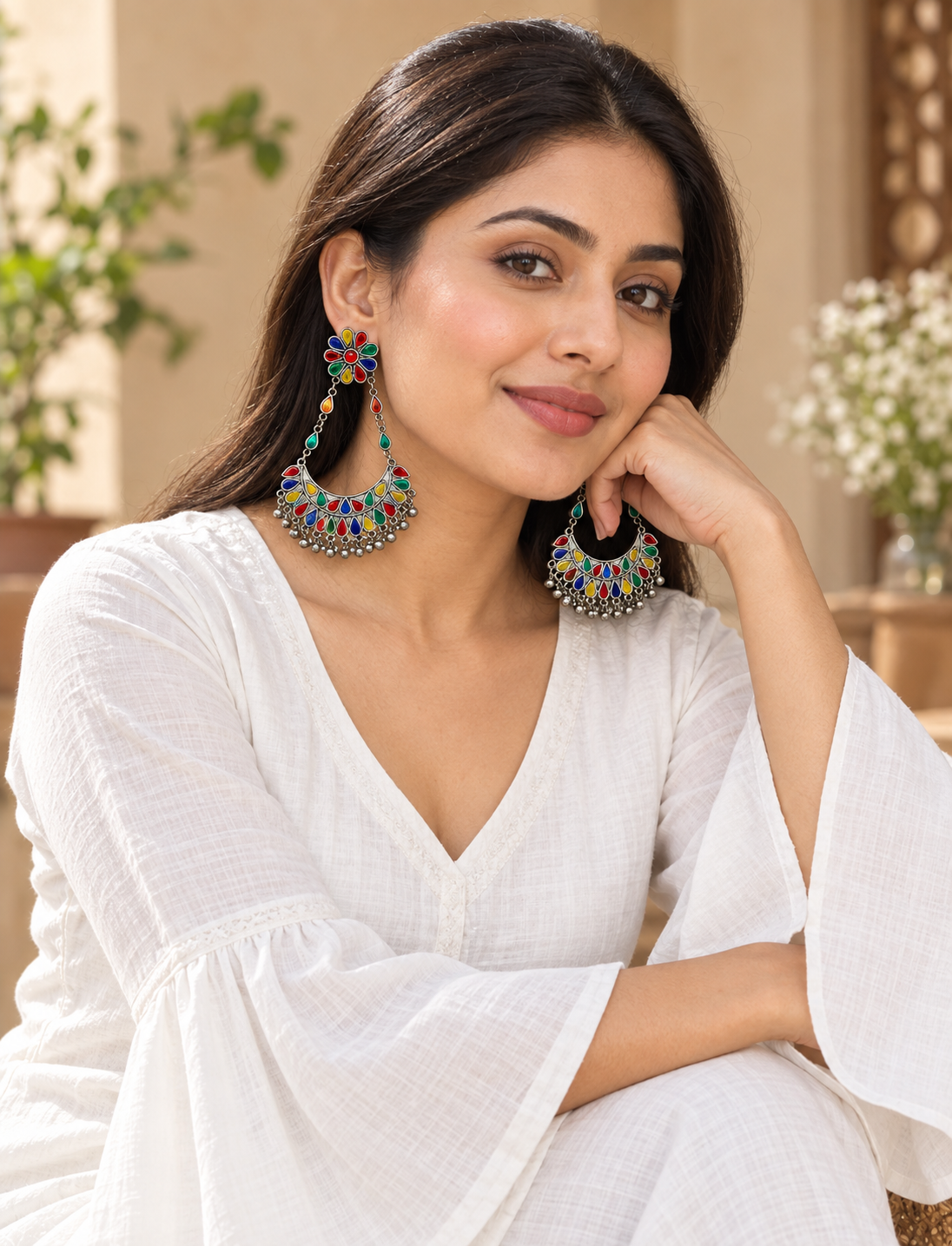 Mehak jhumkas
