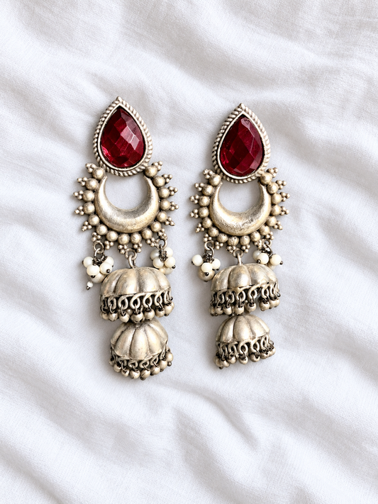 Chandni jhumkas