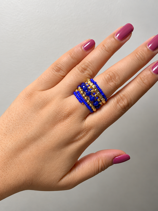 Cobalt kiss ring