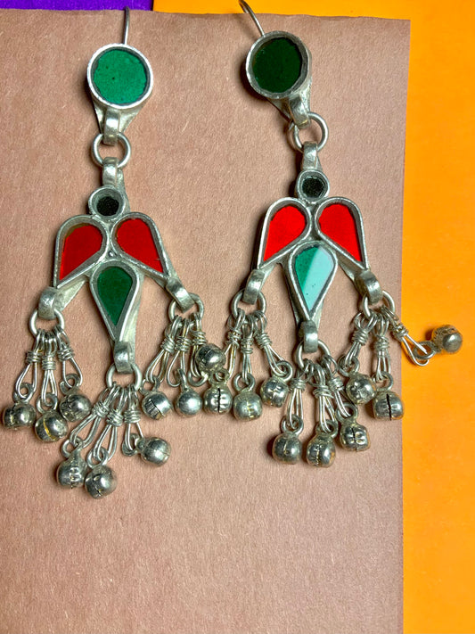 Surmayi jhumkis