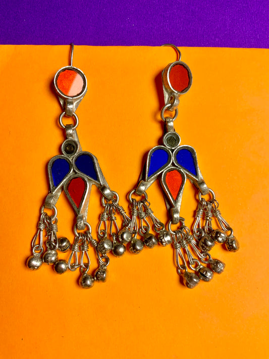 Surmayi jhumkis