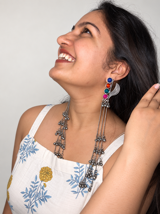 Rangbaaz ghungroo tassel drops