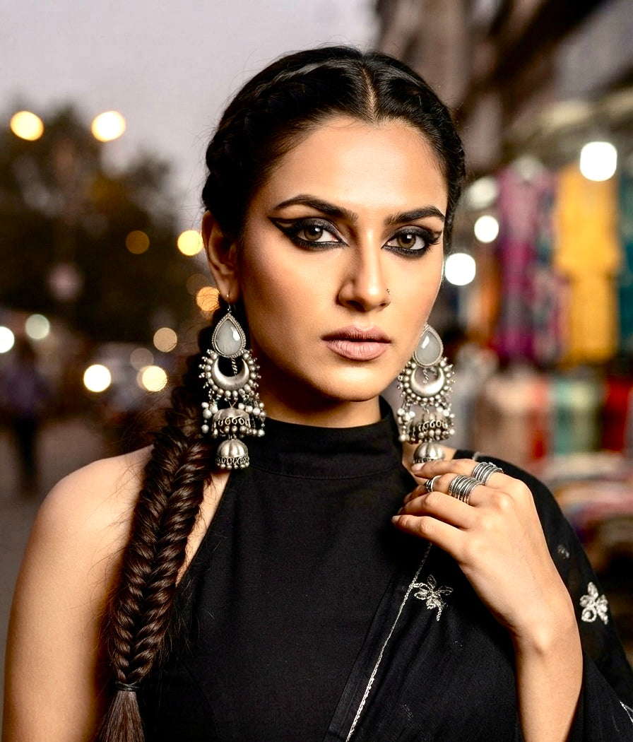 Chandni jhumkas