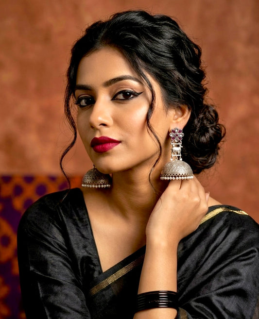 Gulabo jhumkas