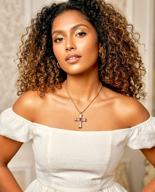 Double take necklace