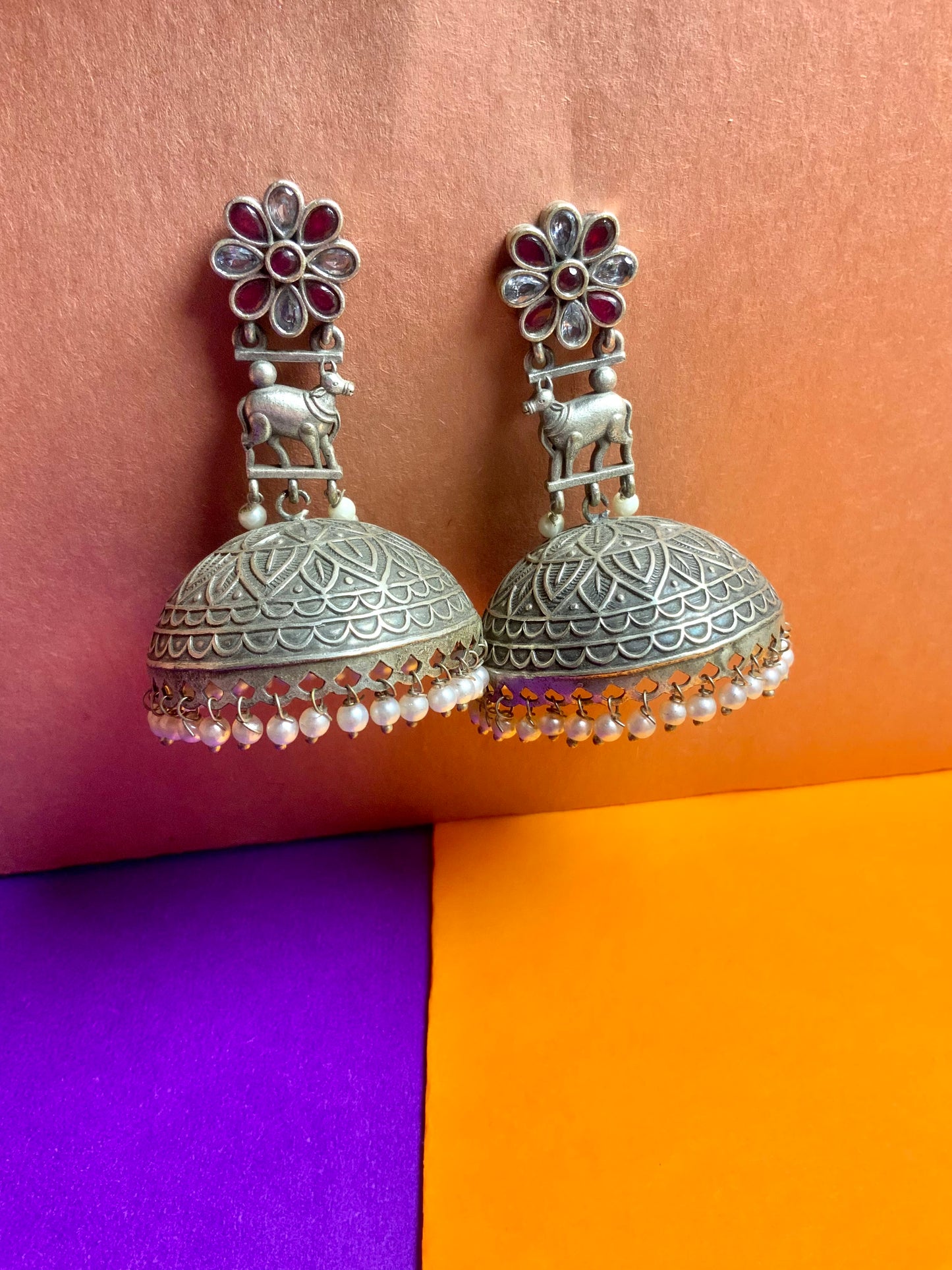 Gulabo jhumkas