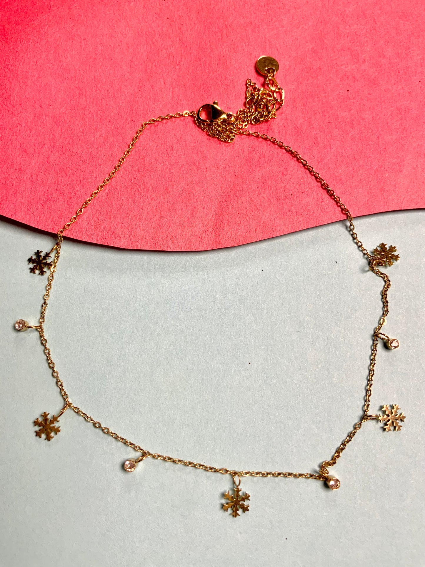 Snowflake necklace