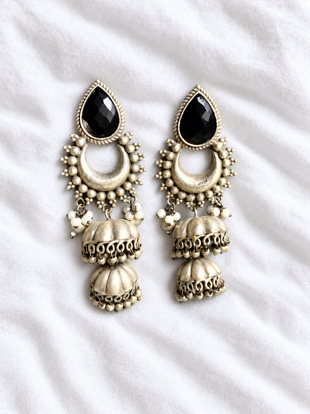 Chandni jhumkas