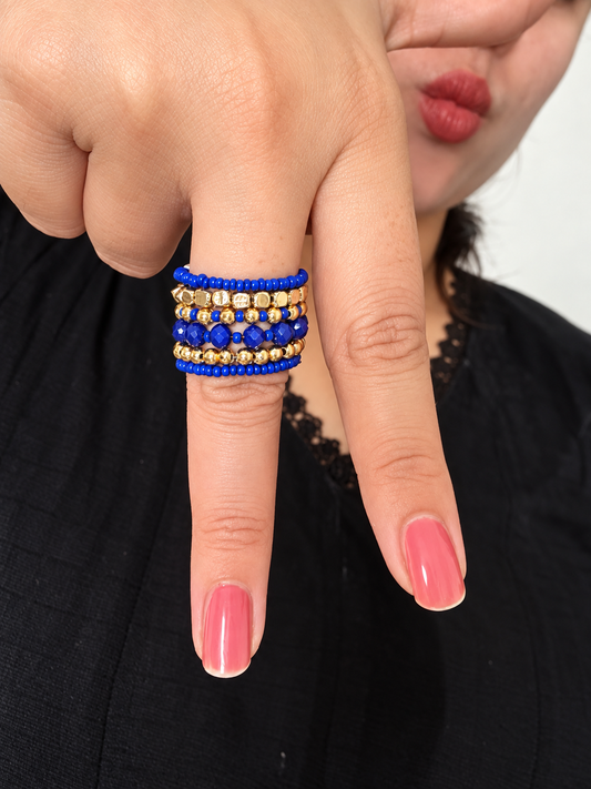 Cobalt kiss ring