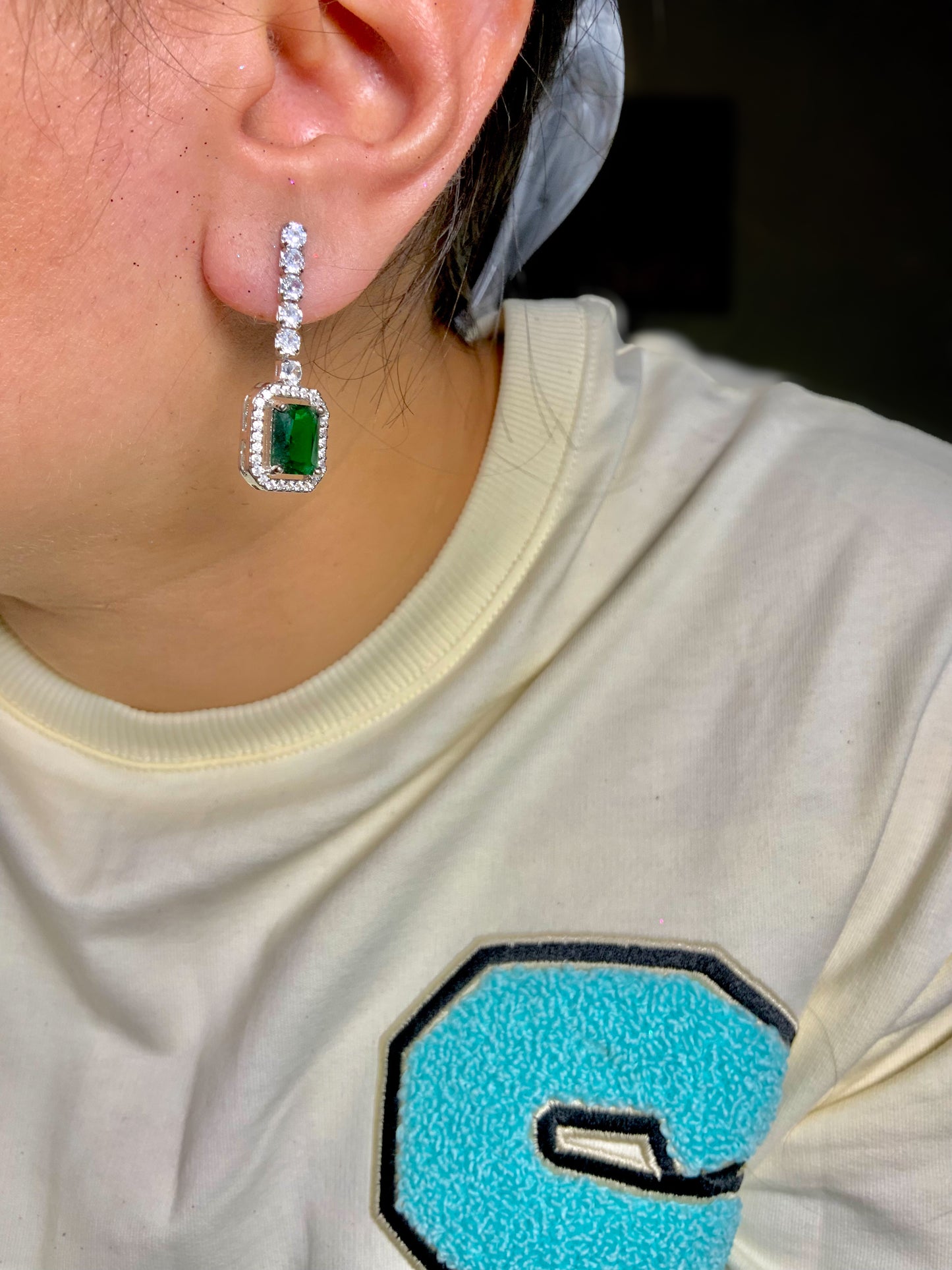 Signed,laila earrings