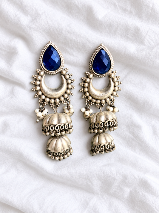 Chandni jhumkas