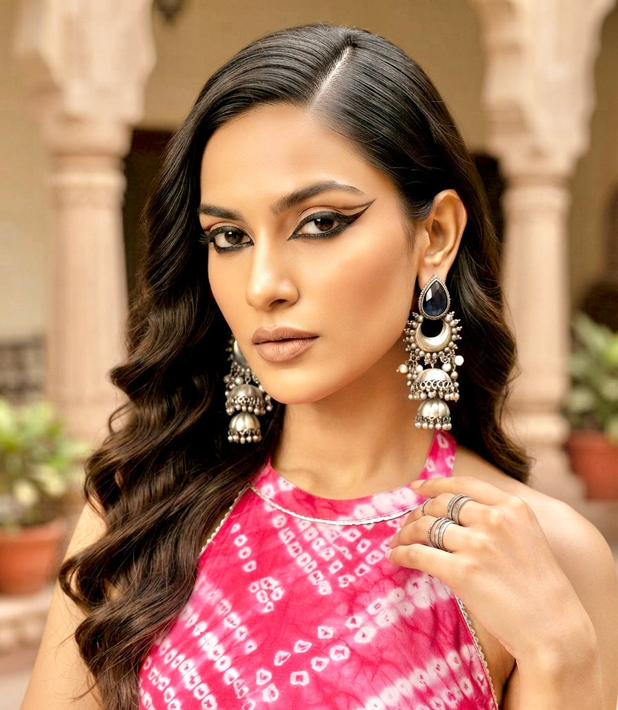 Chandni jhumkas