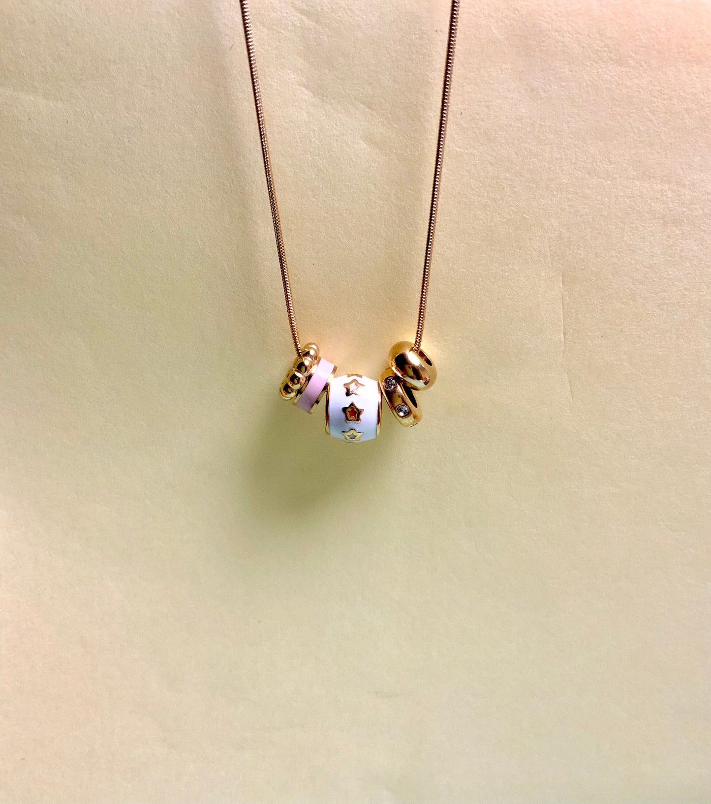 Charm edit necklace