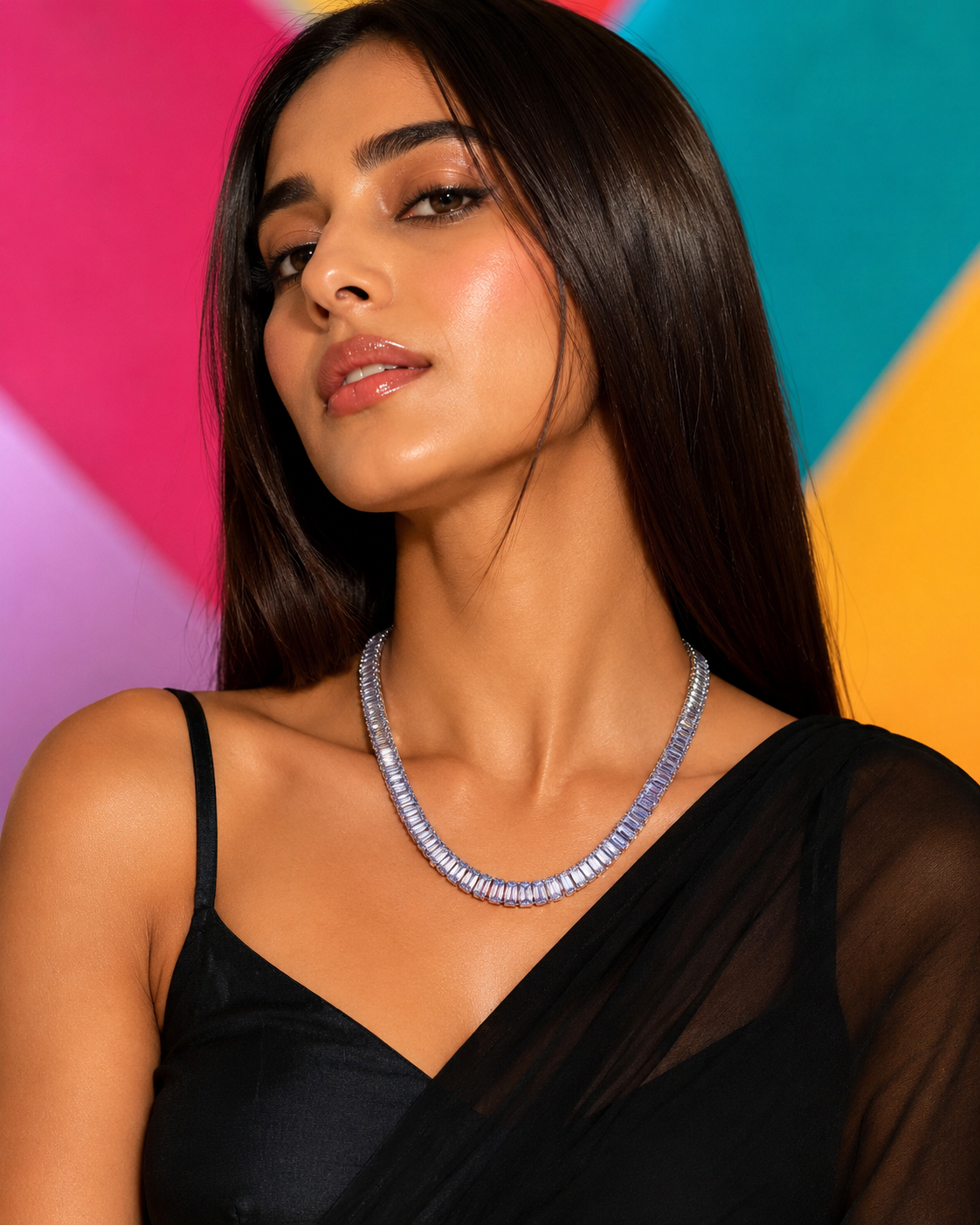 Tennis necklace