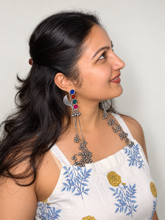 Rangbaaz ghungroo tassel drops