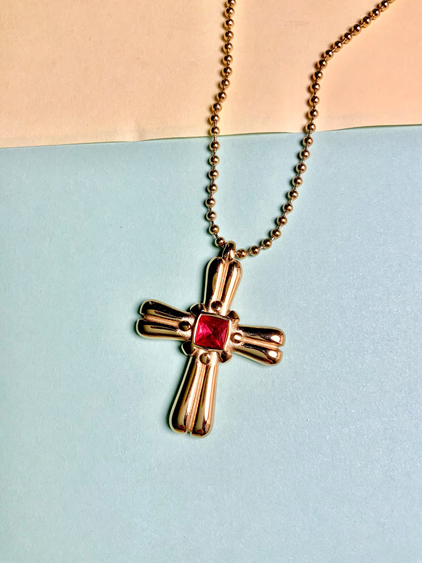Double take necklace