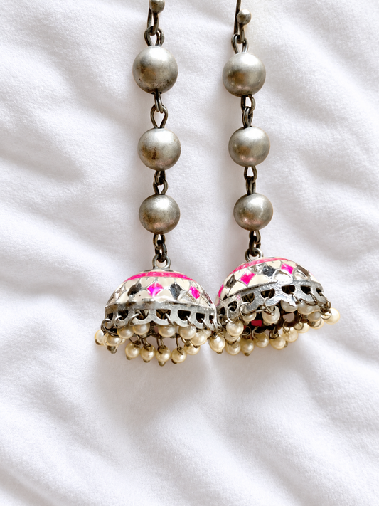 Chandrika jhumkas