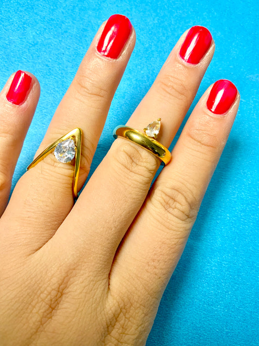 Honey haze ring