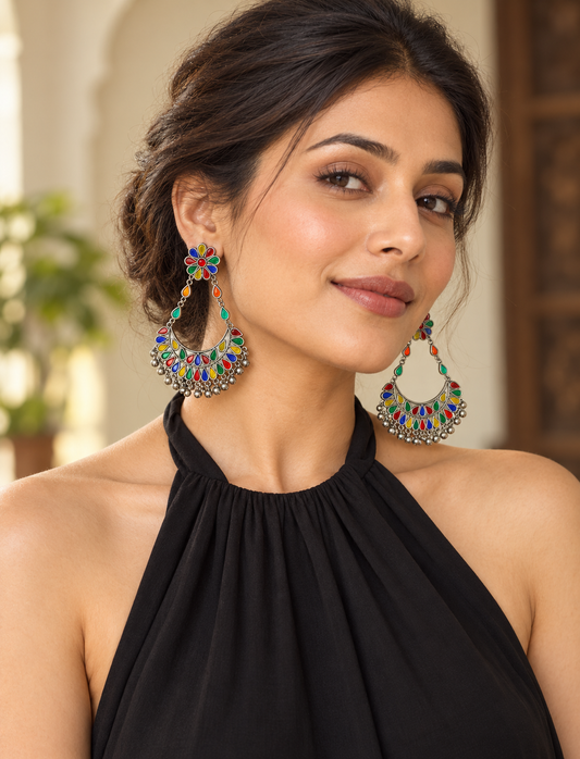 Mehak jhumkas