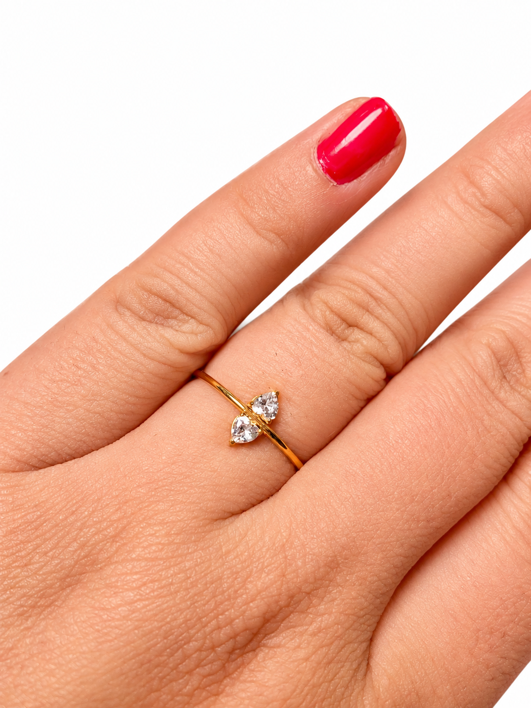Heart eyes ring